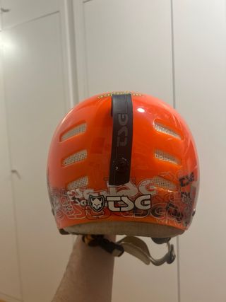 Casco de esquí TSG Talla M Naranja