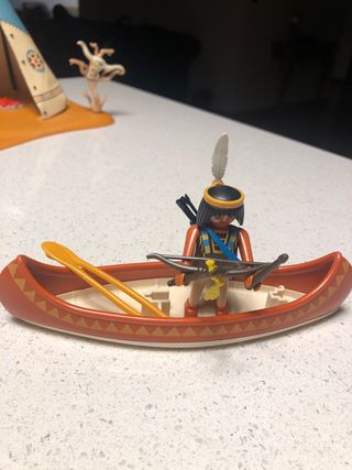 Playmobil Campamento Indio con figuras
