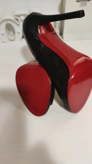 Scarpe décolleté vera pelle nere