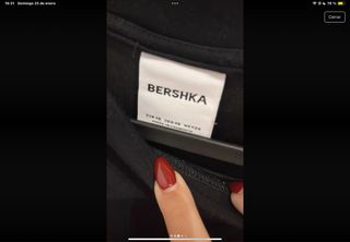 Conjunto Bershka negro