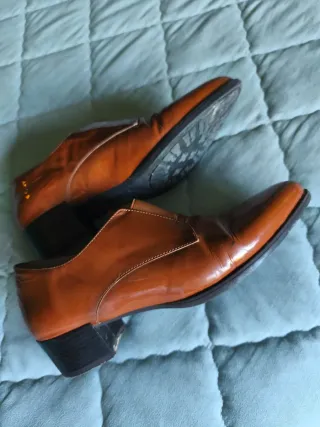 Zapatos de vestir marrones/anaranjados mujer