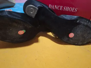 Zapatos de baile latino negros
