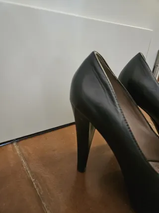 Zapatos Geox tacón piel negros