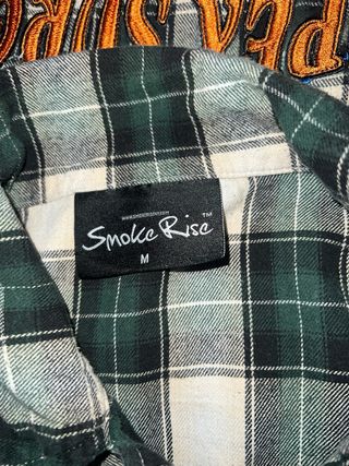 Camicia a quadri crop