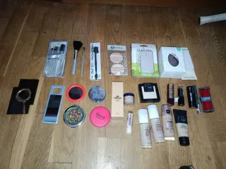 Lote productos higiene, maquillaje y pelo
