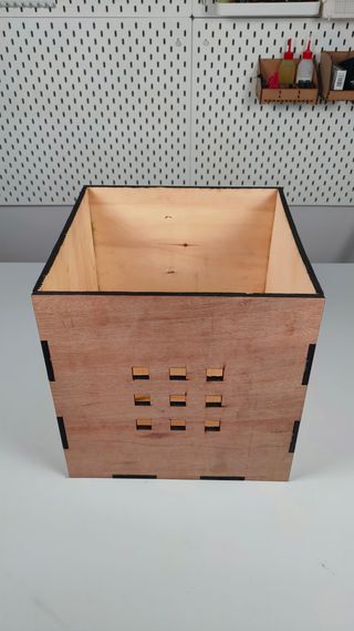 Cajas de madera para estantería Kallax de Ikea