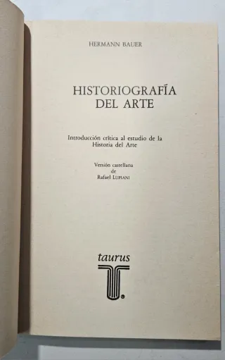 Historiografia Del Arte