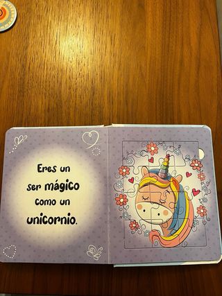 LIBRO PUZLE UNICORNIOS