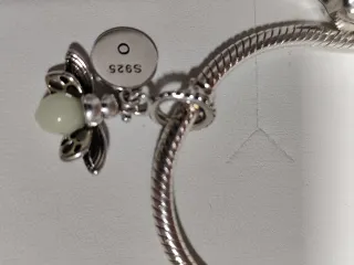 Charm Plata Ley Luciérnaga Luminosa