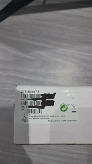 Smartphone ZTE Blade A51 Pearl Grey