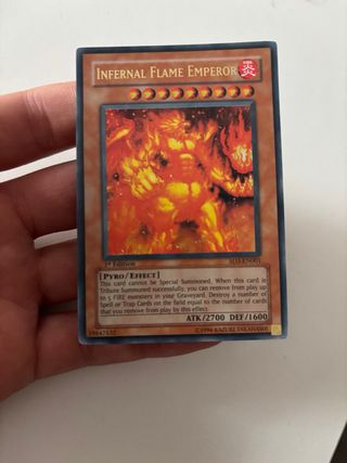 Carta Yu-Gi-Oh! Infernal Flame Emperor