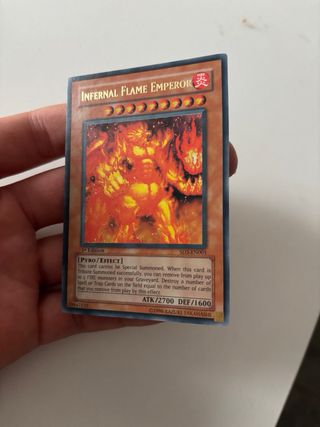 Carta Yu-Gi-Oh! Infernal Flame Emperor