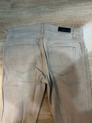 Vaqueros Zara Talla 42 Gris