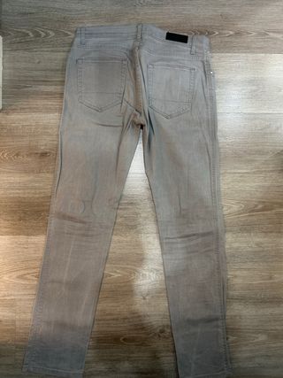 Vaqueros Zara Talla 42 Gris