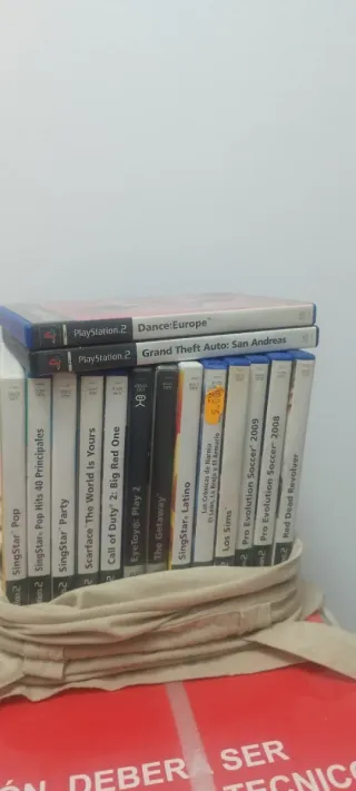 Pack Juegos PS2 15 juegos