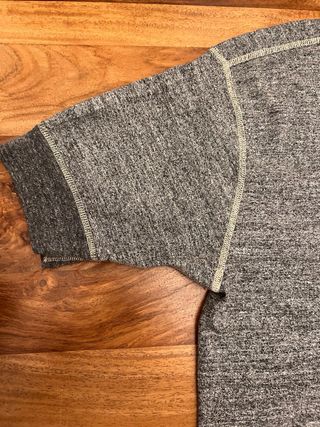 Camiseta algodón Henley Stevenson Overall Co. Gris