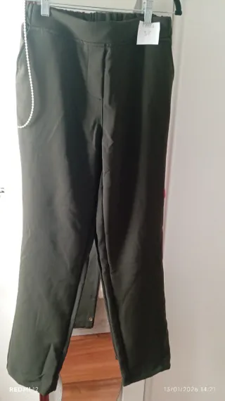 Pantalón mujer verde