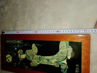 2 Cuadros Antiguos Estilo Oriental