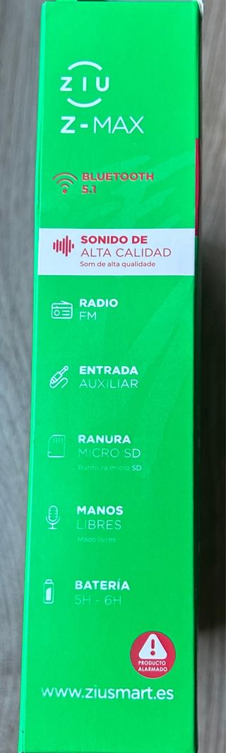 Auriculares Ziu Z-Max Plata y Blanco