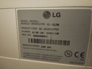 Televisor LG 32 RZ32LZ50 También vale como pantall