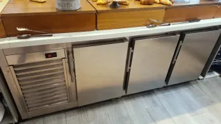 Nevera Barra Acero Inoxidable