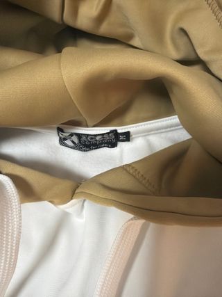 Sudadera Xcess con capucha y cremallera