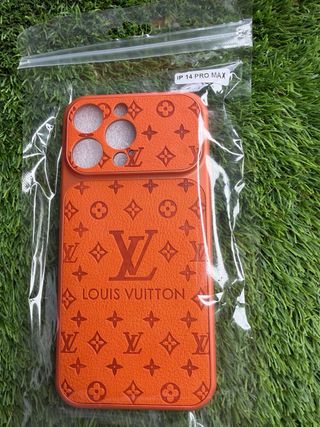 Funda iPhone 14 Pro Max Louis Vuitton Naranja