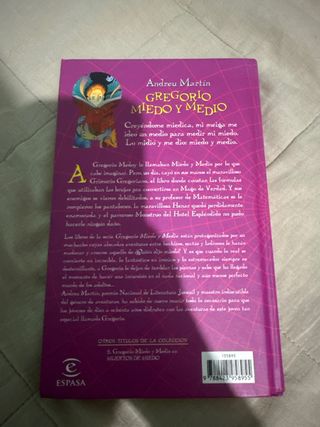 Gregorio miedo y medio.1ªed.(juvenil) (Spanish ...