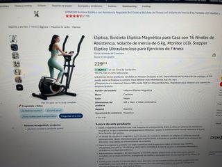 Bicicleta Elíptica Magnética para Casa