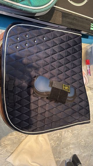 Sudadero y protectores equitación