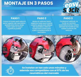 Cadenas Coche Nieve Easy Sock