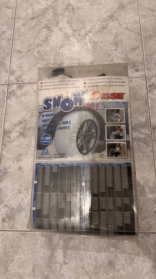 Cadenas textiles para nieve y hielo