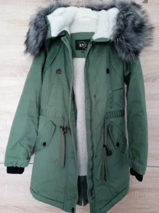 Cazadora de algodón para mujer