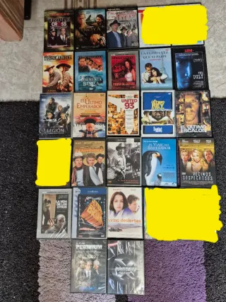 Lote 23, elegir Películas DVD, 8 x 12 euros