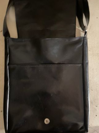 Bolso ACDC Grande Negro y Rojo