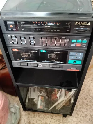 Equipo de Sonido Zanela 2201 Vintage