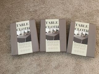 Mantel Mesa Extra Largo Gris 140x275cm