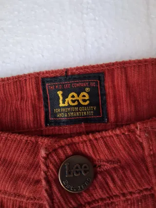 Pantalón Lee Rojo