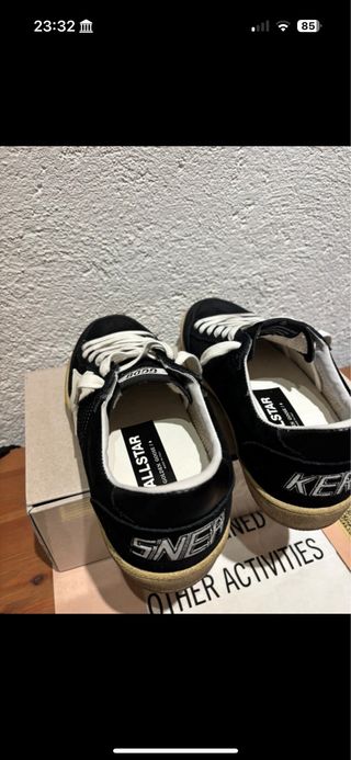 Golden Goose Ball Star Negras y Blancas