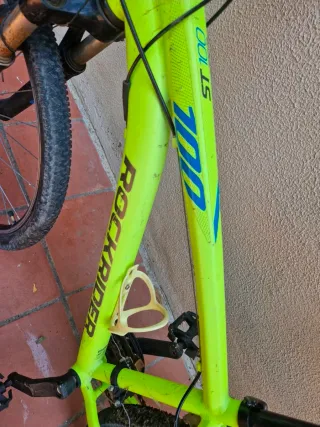 Bicicleta Montaña Rockrider 100 Amarilla