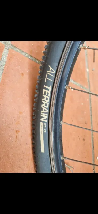 Bicicleta Montaña Rockrider 100 Amarilla