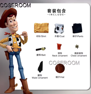 Disfraz toy stori