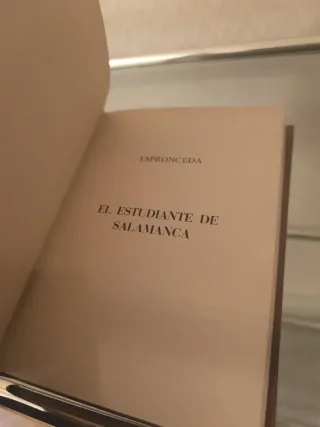 El Estudiante de Salamanca - Espronceda