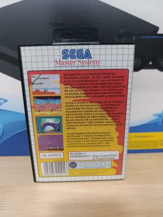 SEGA Master System El Rey Leon