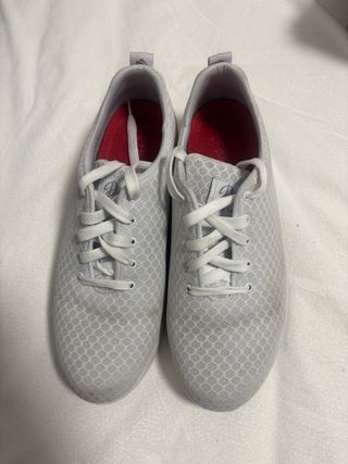 Zapatillas Dylan Sanitarias Gris/Blanco