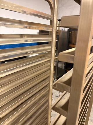 Carro de panadería industrial