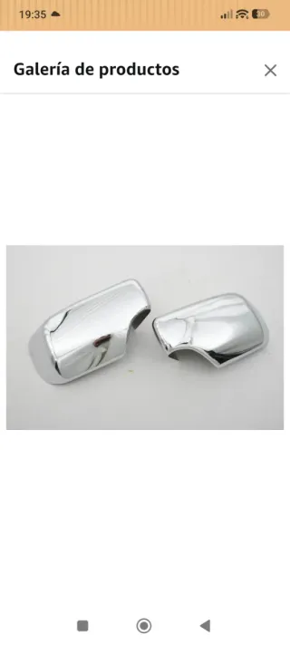 Carcasas Retrovisor Cromadas BMW E46