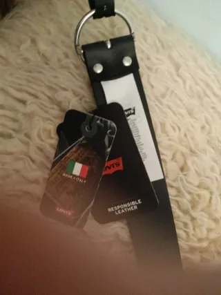 Cinturón Levi's Talla 95 Negro Nuevo