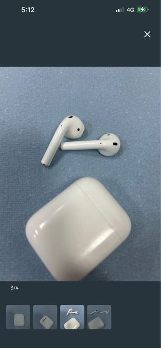 Auriculares inalámbricos blancos