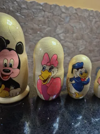 Set Muñecas Matrioskas Disney